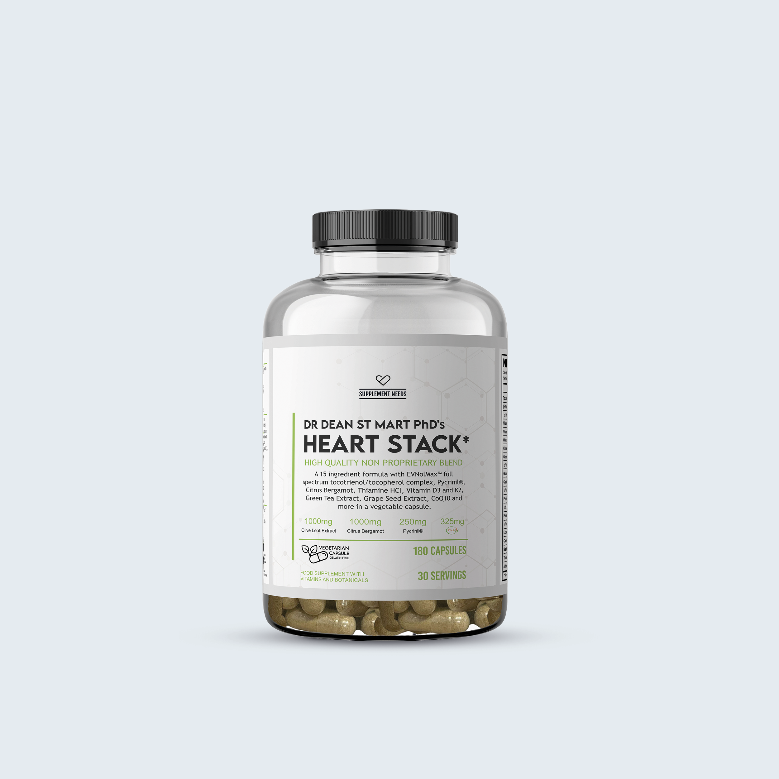 Supplement Needs Heart Stack 180 capsules