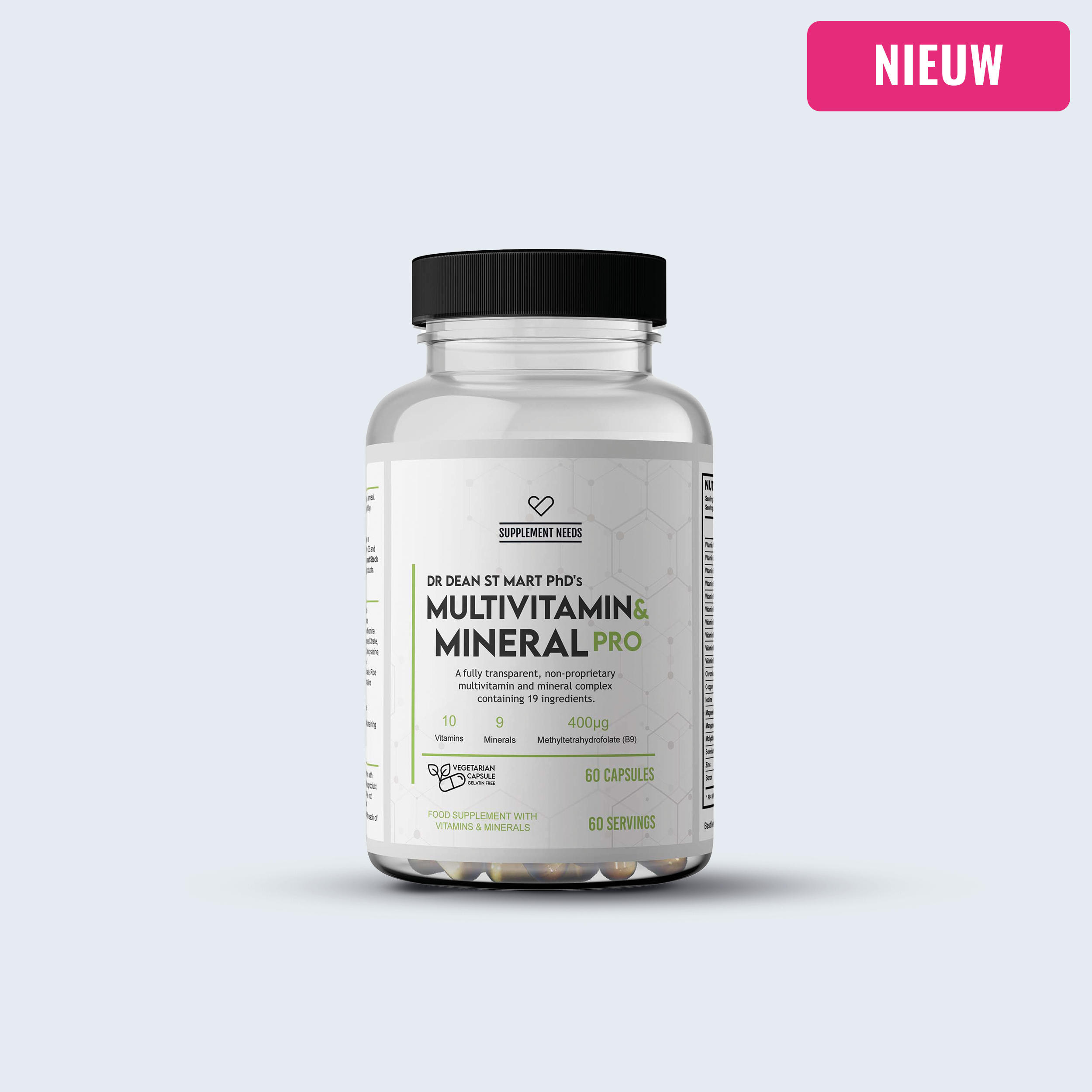 Supplement Needs Multivitamin & Mineral Pro