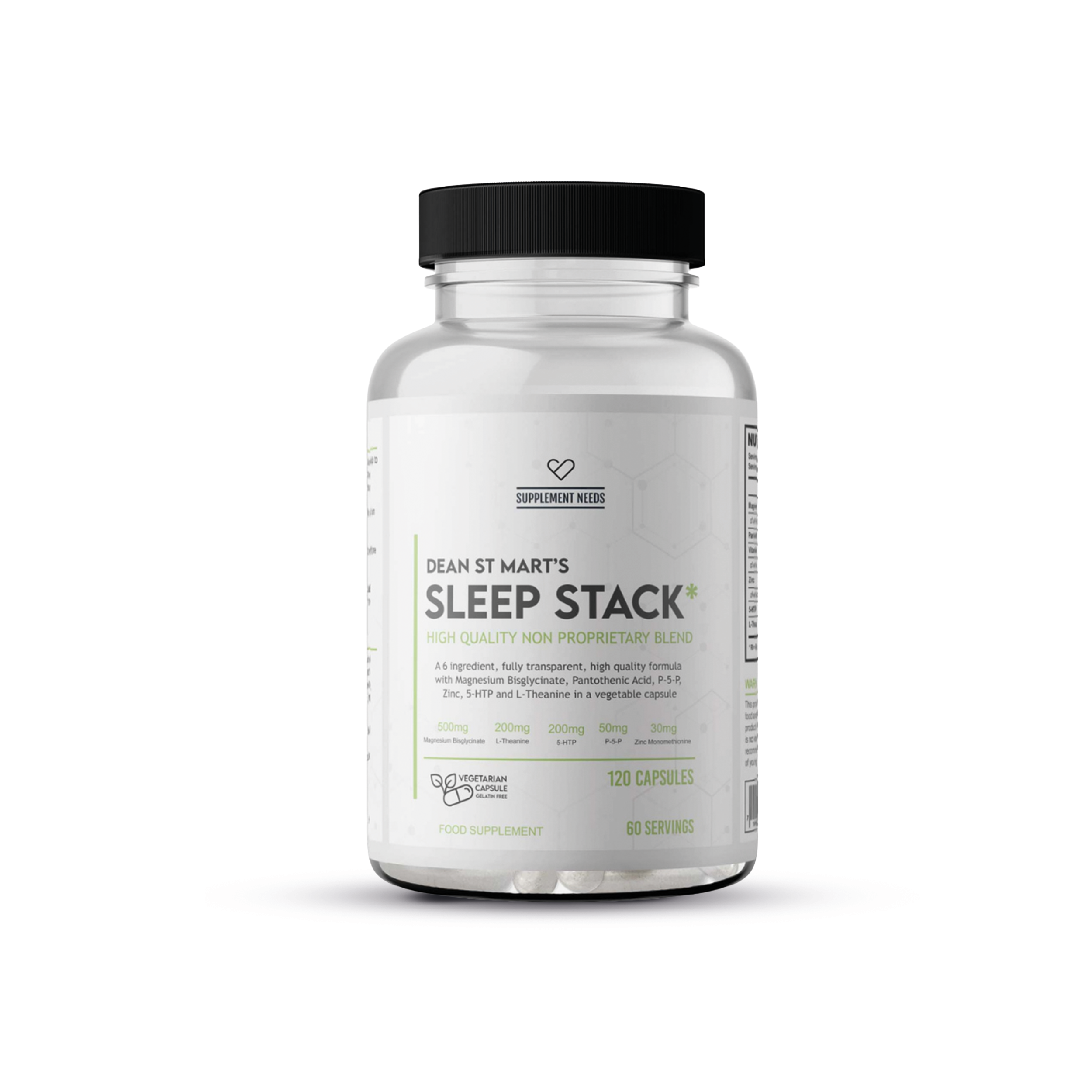 Supplement Needs Sleep Stack met 120 capsules, formule voor slaap en ontspanning